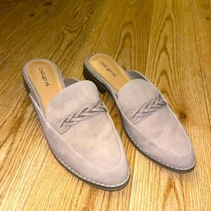 Indigo Rd. tan vegan leather mules women's size 7.5